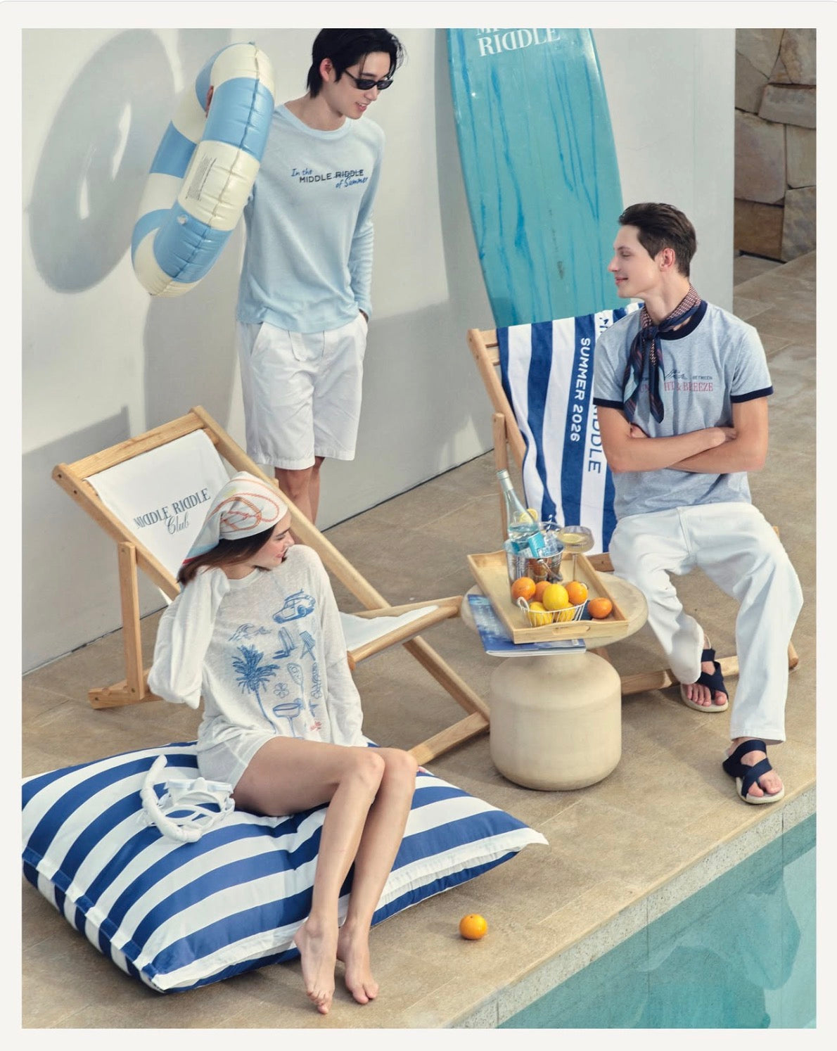 Middle Riddle Club Beach Towel