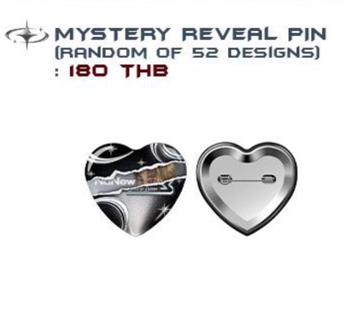 MYSTERY REVEAL PIN