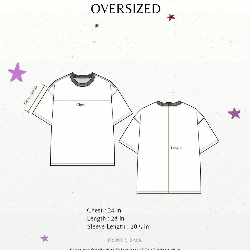 Meowster n’cool oversize t-shirt