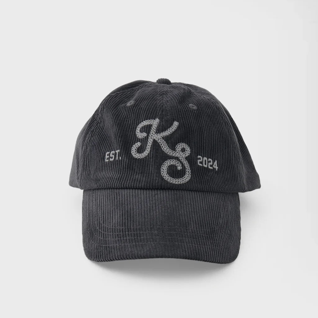 KEEP:SILENT DUST SKY BLUE CORDUROY CAP