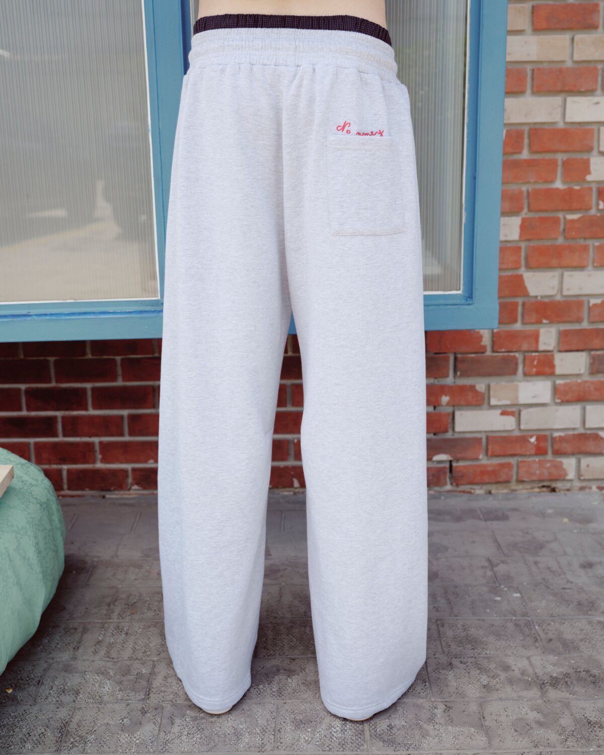 ColorsCulture THE WIDE SWEATPANTS - GREY
