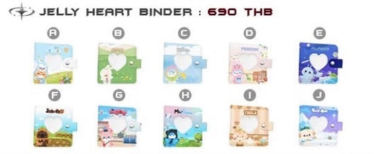JELLY HEART BINDER