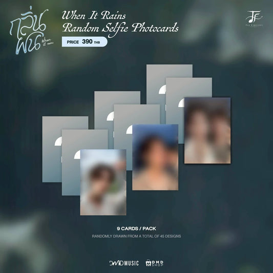 WHEN IT RAINS OFFICIAL MERCHANDISE | Random Selfie Photocards