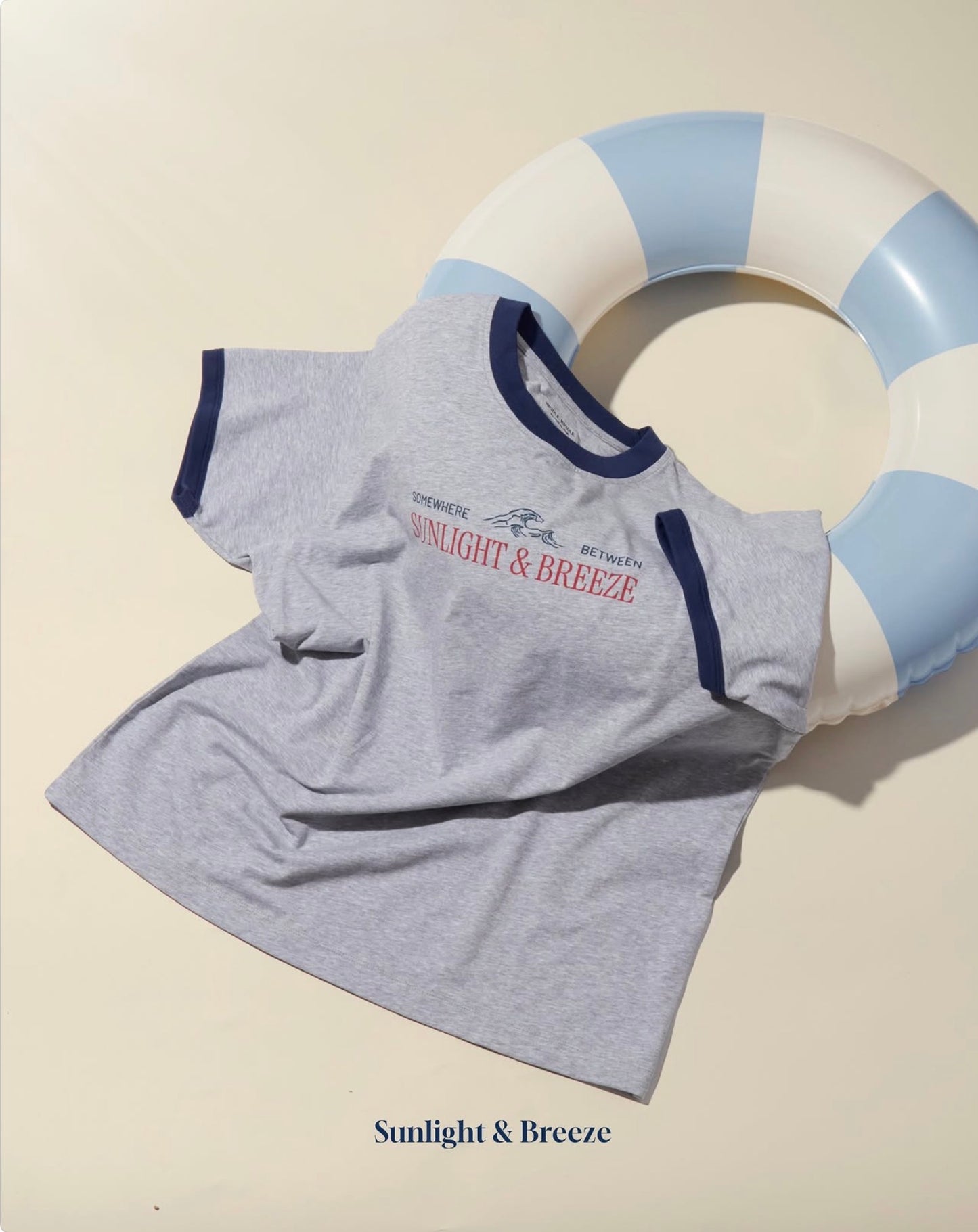 middleriddleclub Somewhere Between Ringer Tee