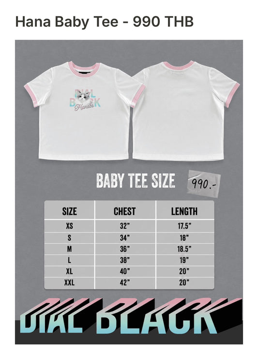 Dial Black:Hana Baby Tee