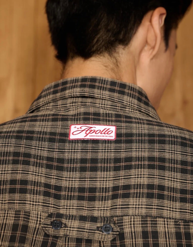 DTC-SHIRT-BLACK PLAID