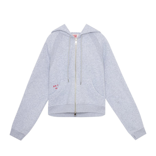 ColorsCulture THE ZIP HOODIE - GREY