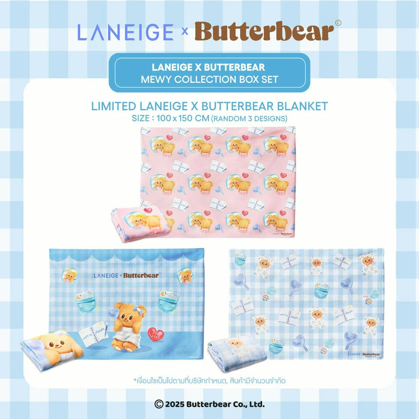Laneige x Butterbear Mewy Collection Box Set