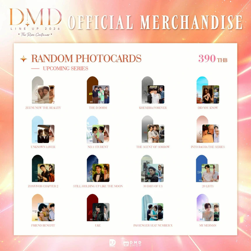 DMD THE RISE CONTINUES OFFICIAL MERCHANDISE | Random Photocards - Upcoming Series
