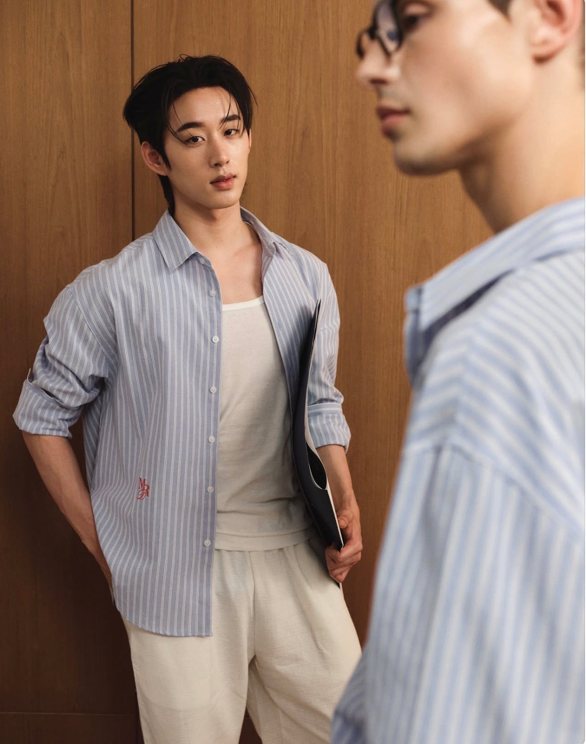 middleriddleclub Embroidered Sunset Signature Shirt