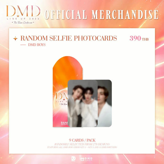 DMD THE RISE CONTINUES OFFICIAL MERCHANDISE | Random Selfie Photocards