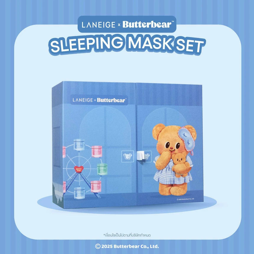 LANEIGE x Butterbear Sleeping Mask Set
