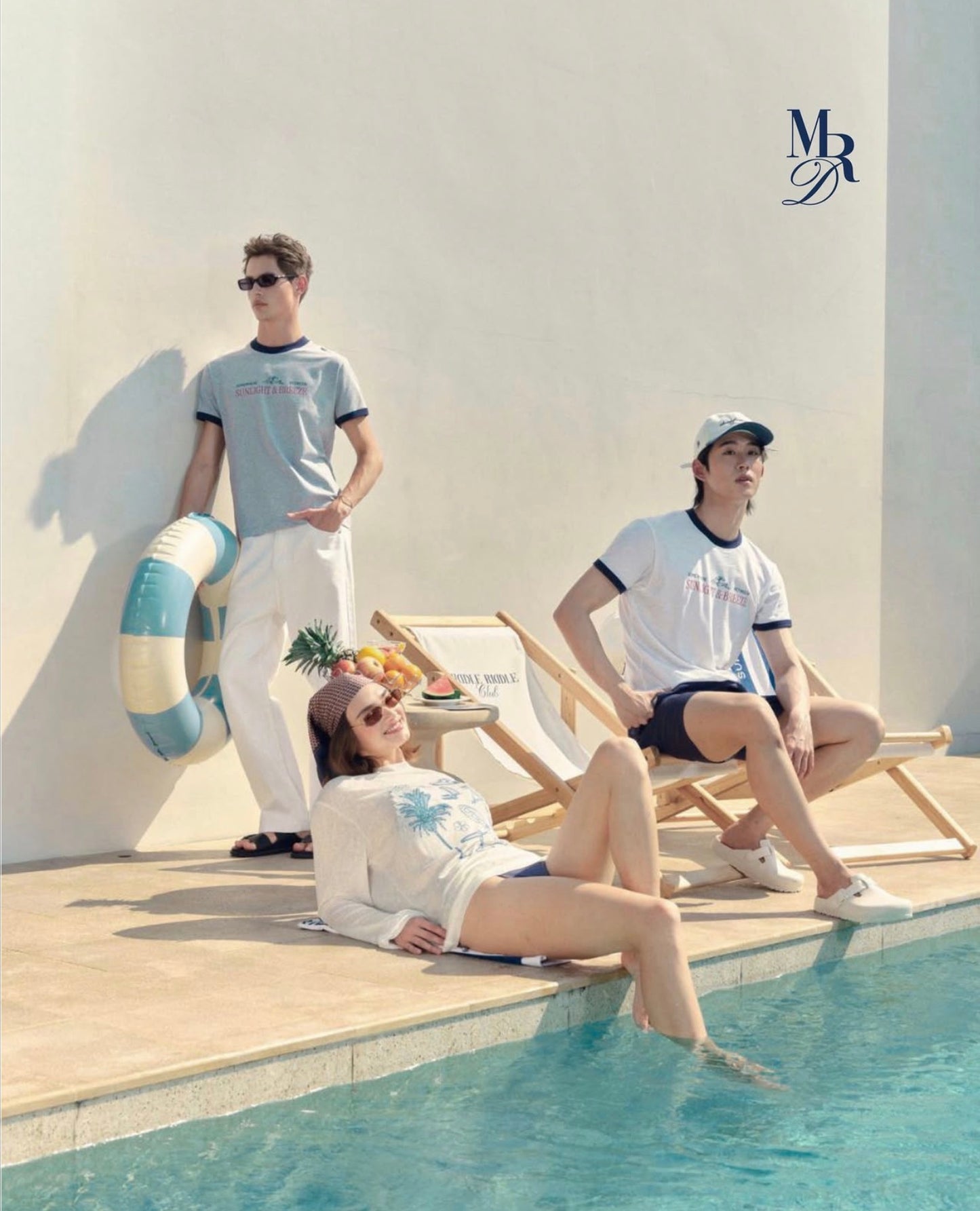 middleriddleclub Somewhere Between Ringer Tee