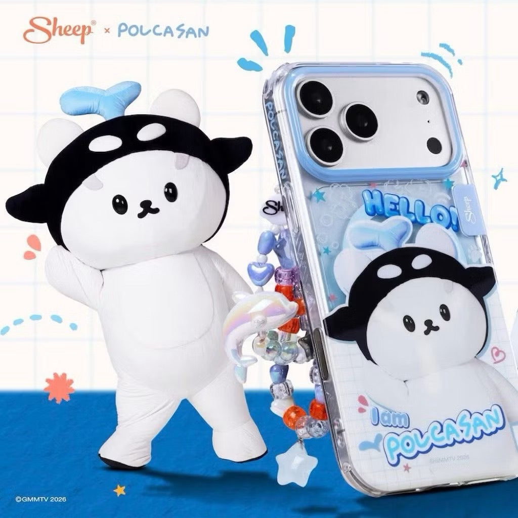 SHEEP x POLCASAN 
iPhone & Samsung ケース