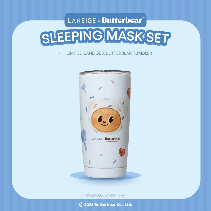 LANEIGE x Butterbear Sleeping Mask Set