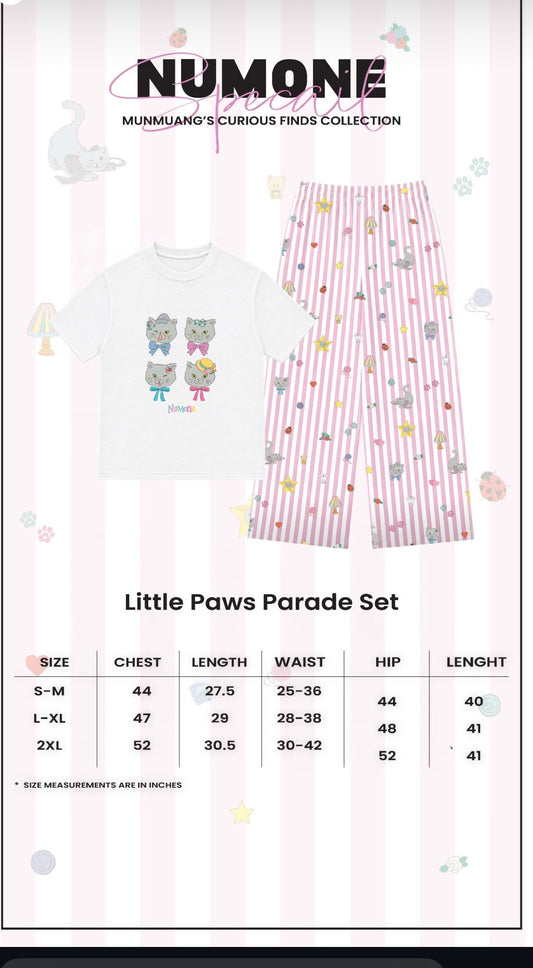 NUMONE Little Paws Parade Set