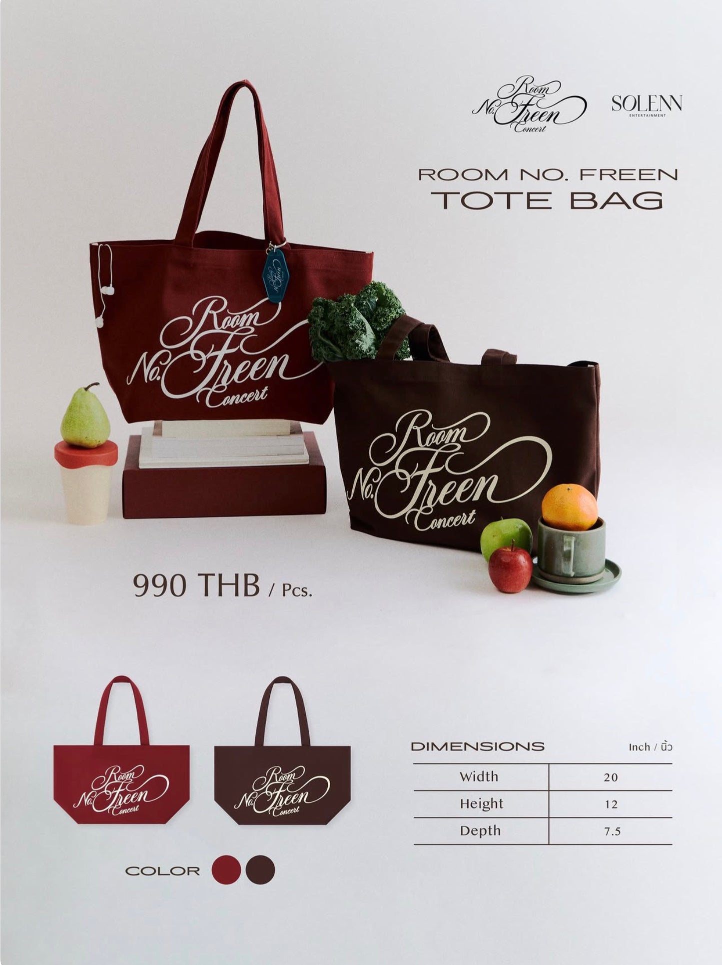 ROOM NO. FREEN TOTE BAG
