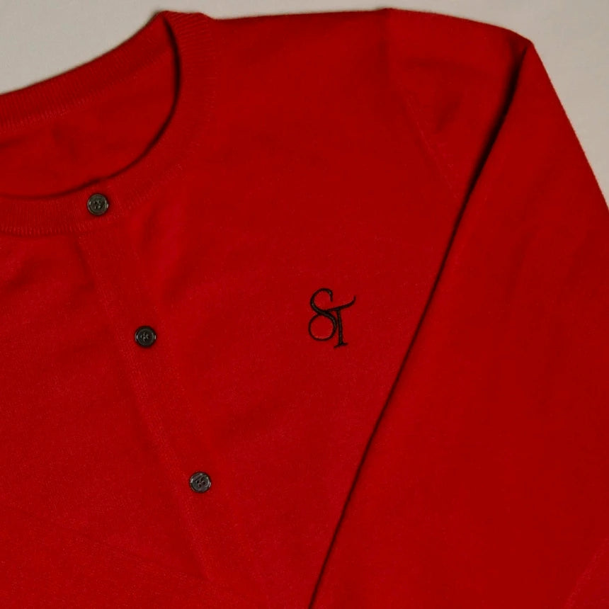S-TRIX CLUB TROUBLE COLORS KNIT - RED