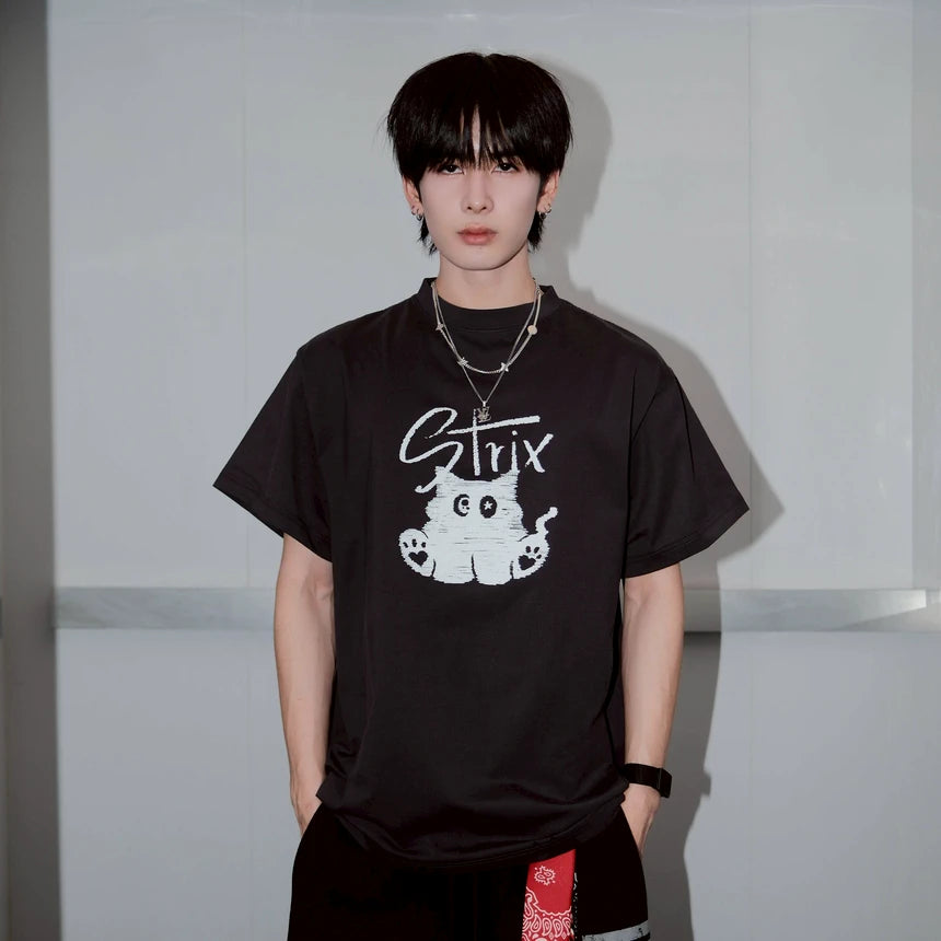 S-TRIX CLUB MIDNIGHT CAT T-SHIRT