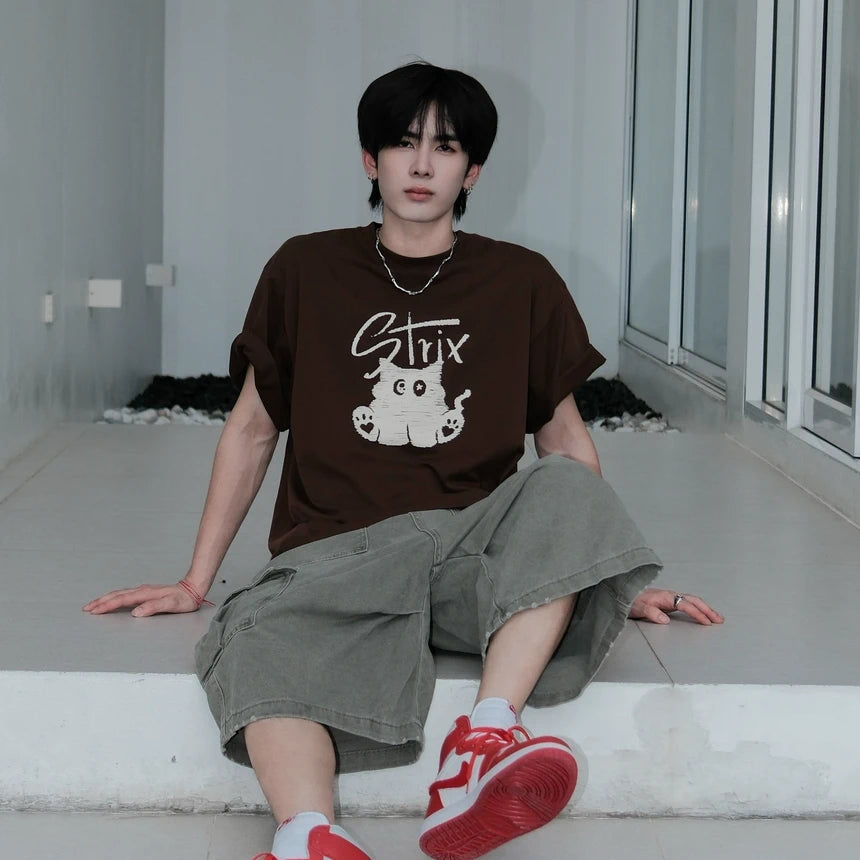 S-TRIX CLUB MIDNIGHT CAT T-SHIRT