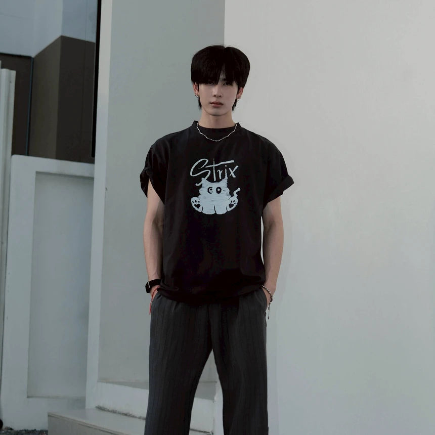 S-TRIX CLUB MIDNIGHT CAT T-SHIRT