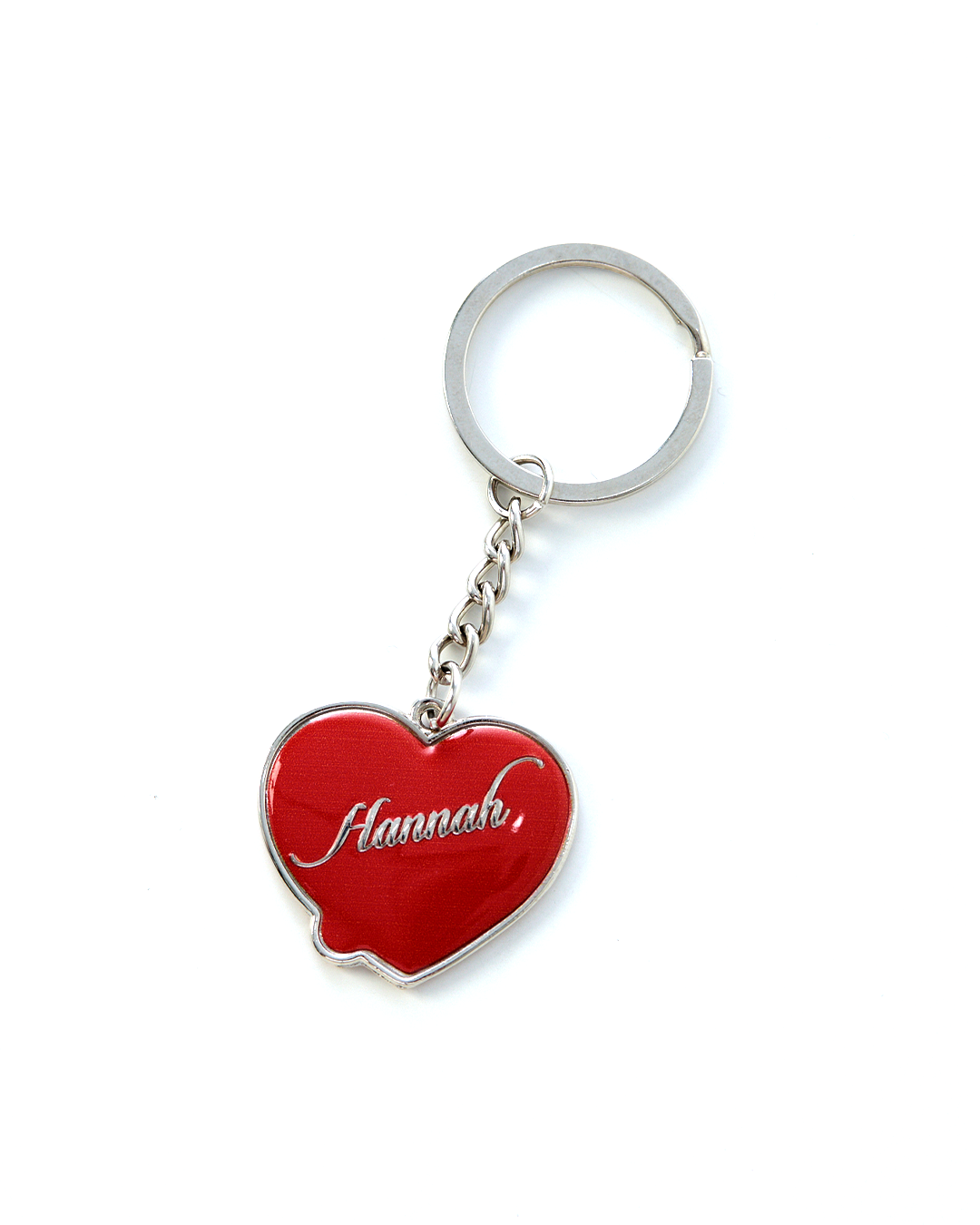 HANNAH Broken Heart Key Chain