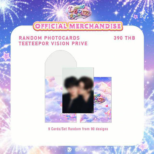 DUANG GO ROUND OFFICIAL MERCHANDISE | RANDOM PHOTOCARDS - TEETEEPOR VISION PRIVE