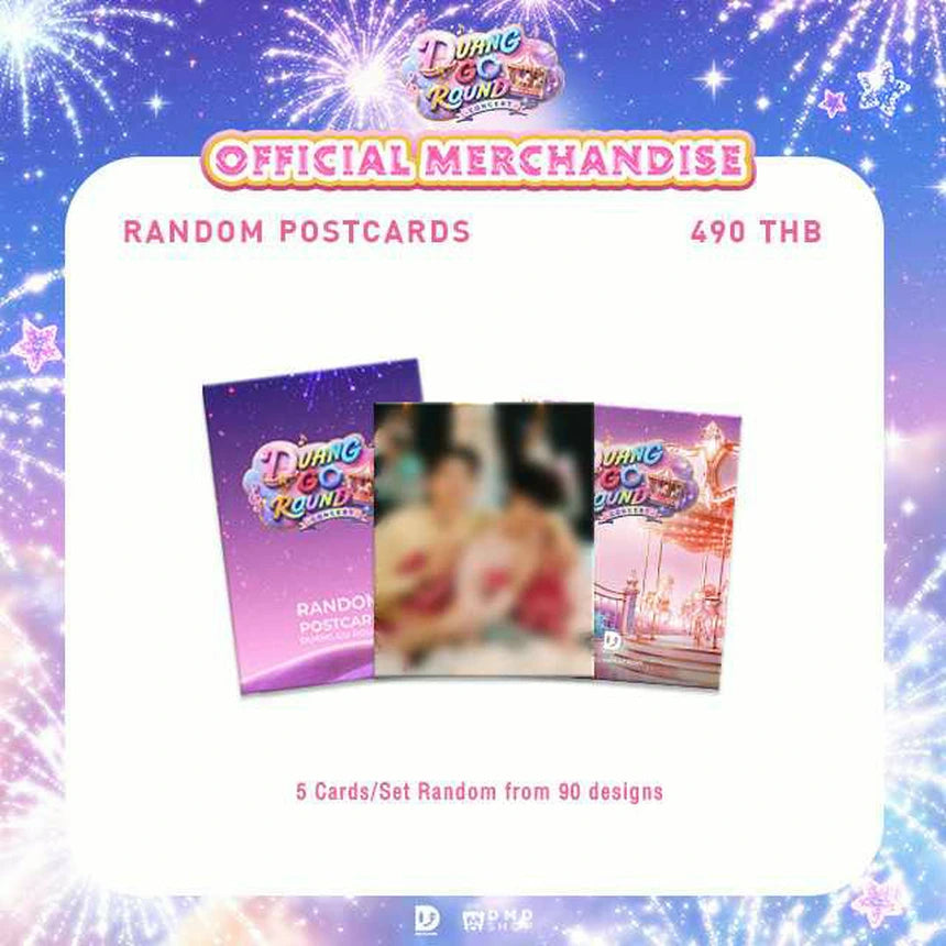 DUANG GO ROUND OFFICIAL MERCHANDISE | RANDOM POSTCARDS