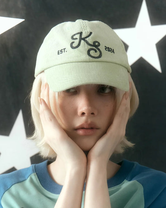 KEEP:SILENT FEATHER CORDUROY CAP