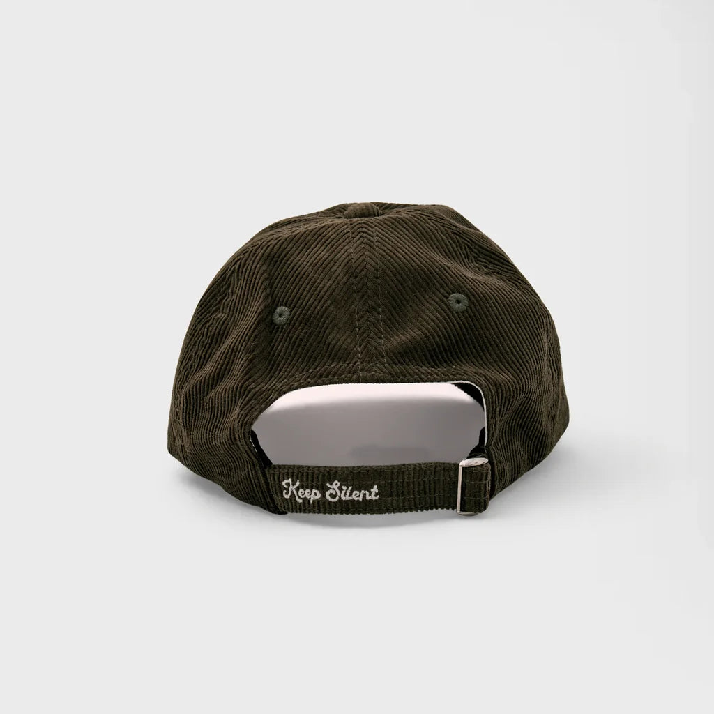 KEEP:SILENT FEATHER CORDUROY CAP