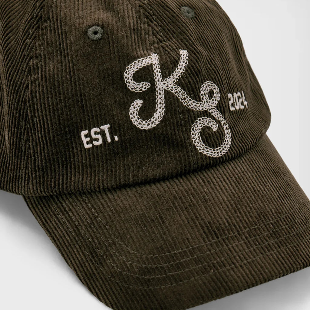 KEEP:SILENT FEATHER CORDUROY CAP