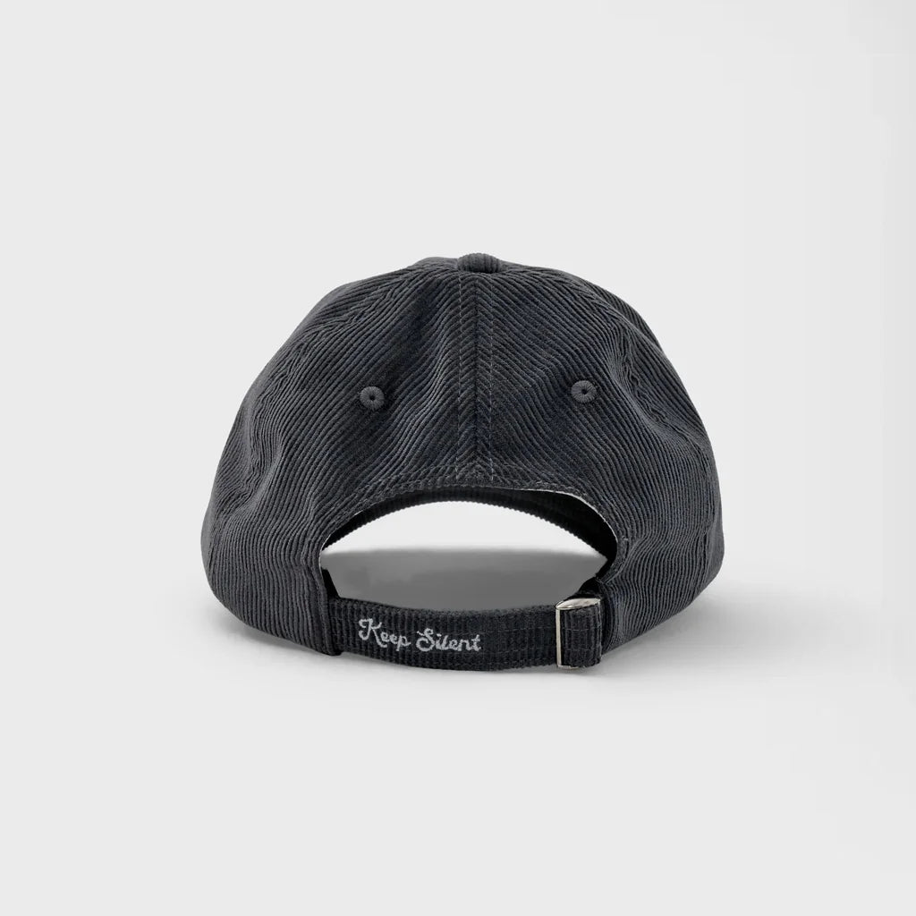 KEEP:SILENT DUST SKY BLUE CORDUROY CAP